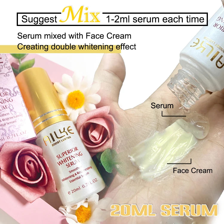 AILKE Dark Spot Corrector Cream With SPF 35 Korean Whitening Hydration
