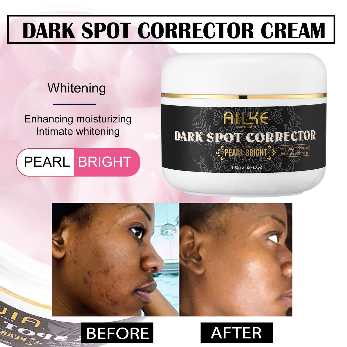 AILKE Collagen Skin Care Kit Whitening Dark Spot Corrector