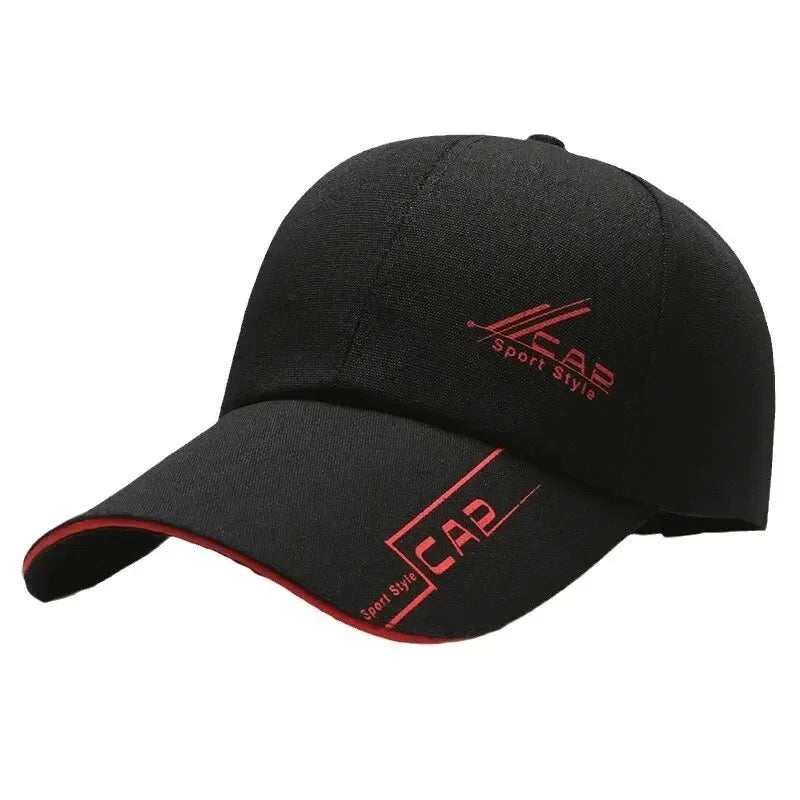 Women Long Brim Outdoor Sun Protection Baseball Cap Polyester