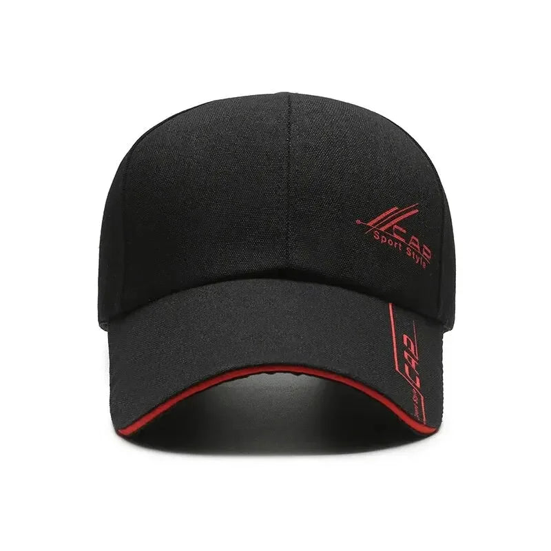 Women Long Brim Outdoor Sun Protection Baseball Cap Polyester