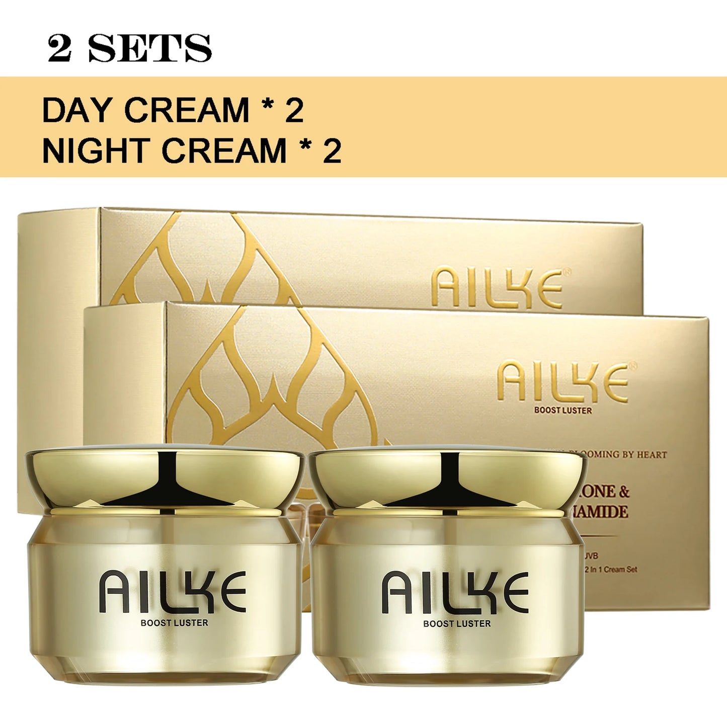 AILKE Dark Spot Corrector Cream With SPF 35 Korean Whitening Hydration